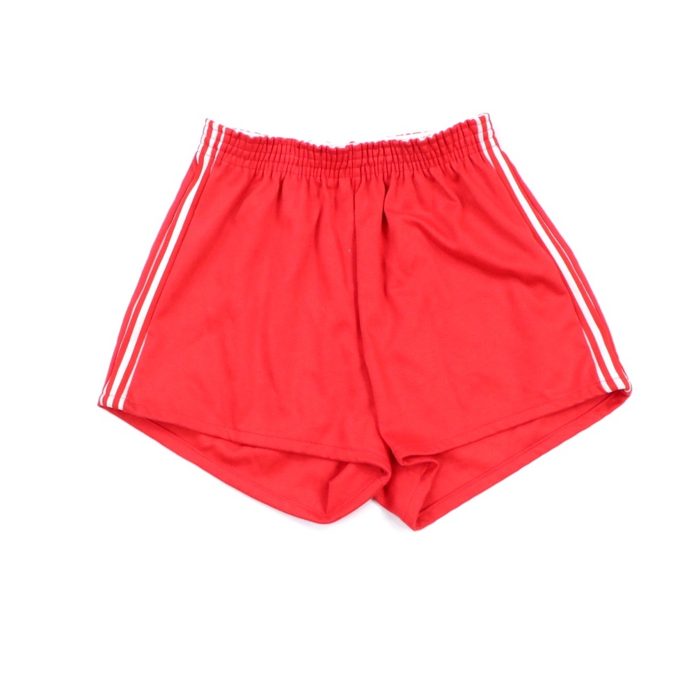 NOS 70s Pele Cotton Blend Soccer Shorts Red Mens M